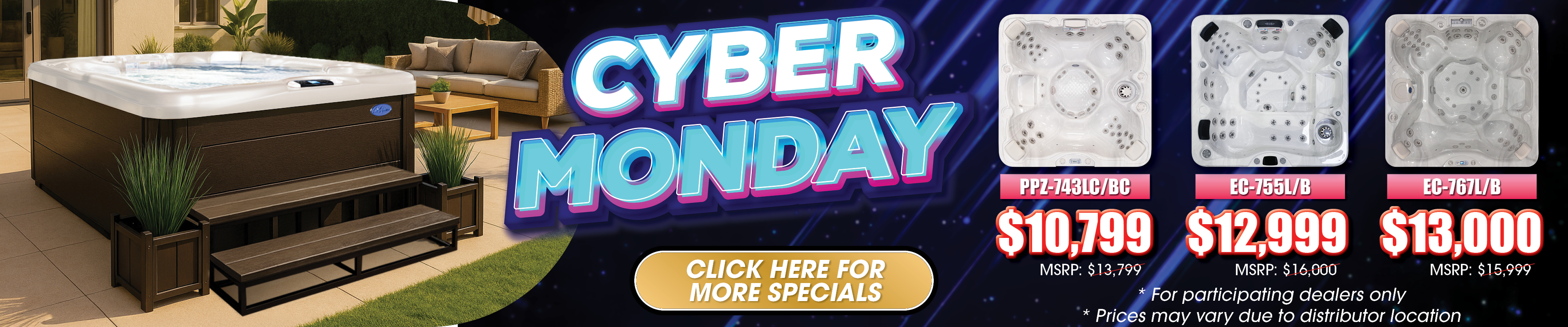 Calspas hot tub being used in a family setting - Aberdeen